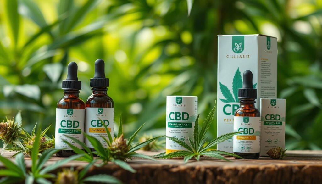 CBD de qualité supérieure produits de cannabis