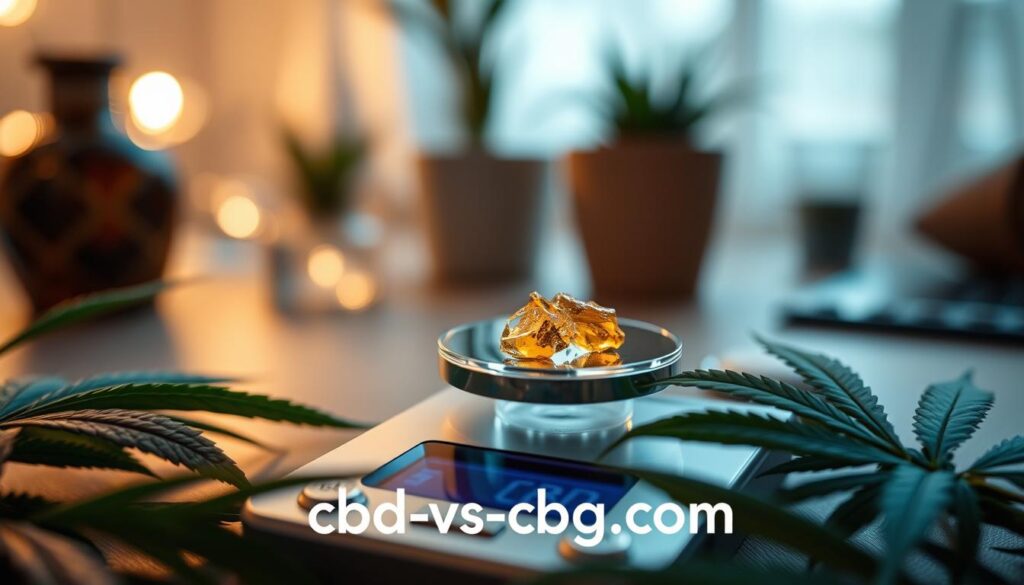 dosage de la résine de CBD