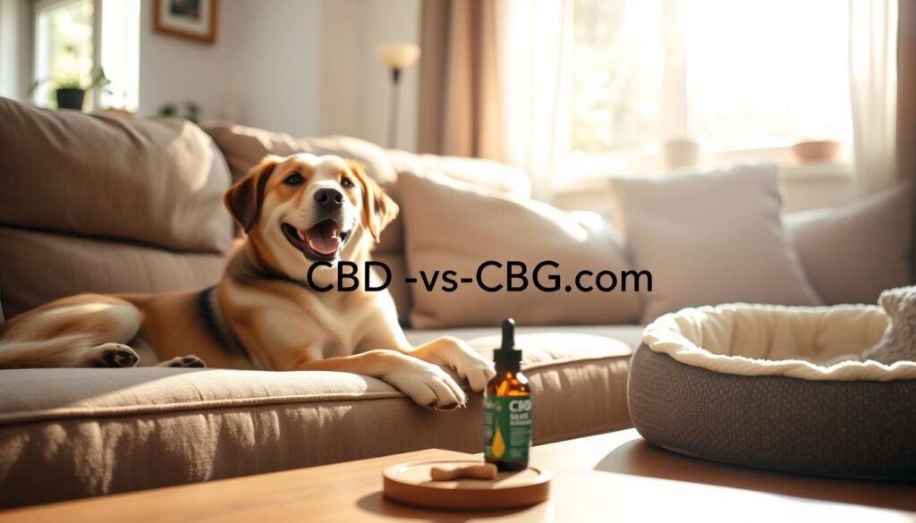 utilisation huile CBD chien