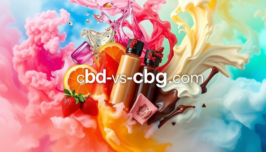 Saveurs populaires d'e-liquide