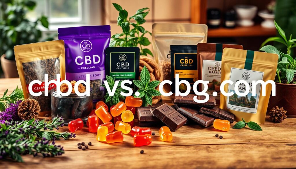 produits comestibles au CBD