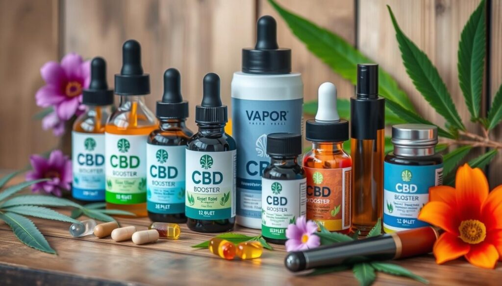 formes de boosters CBD