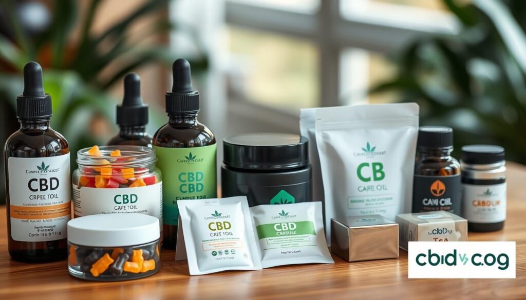 types de produits CBD disponibles